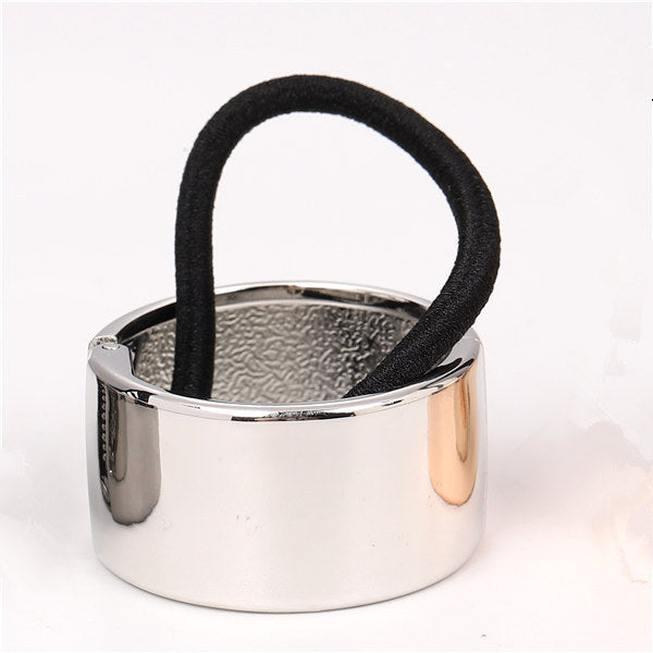 Alloy ponytail hair buckle