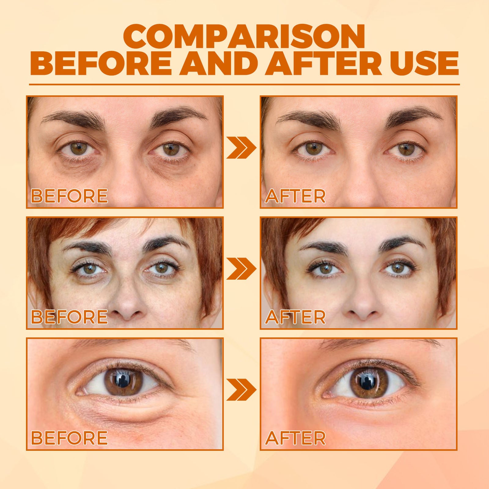 Honey Polypeptide Eye Cream Fade Eye Bags Dark Circles Moisturizing Brightening Repair Eye Around Firming Skin