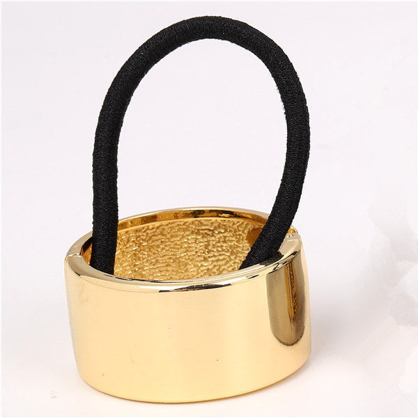 Alloy ponytail hair buckle