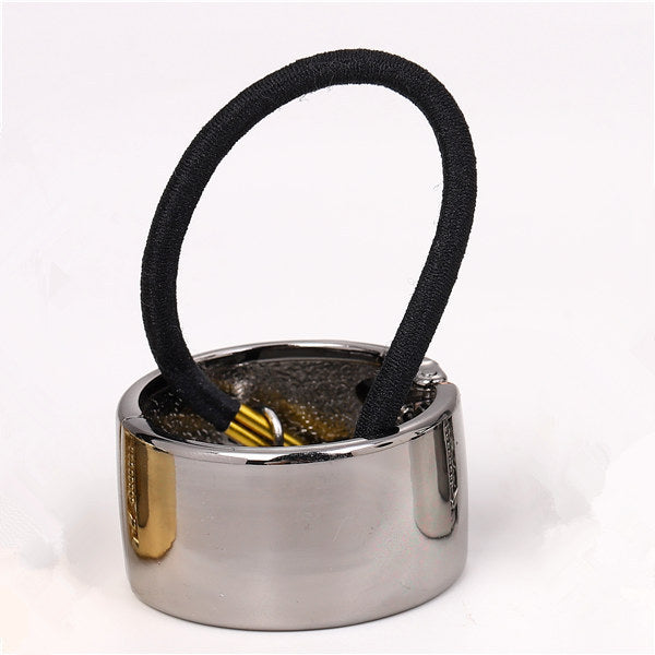 Alloy ponytail hair buckle