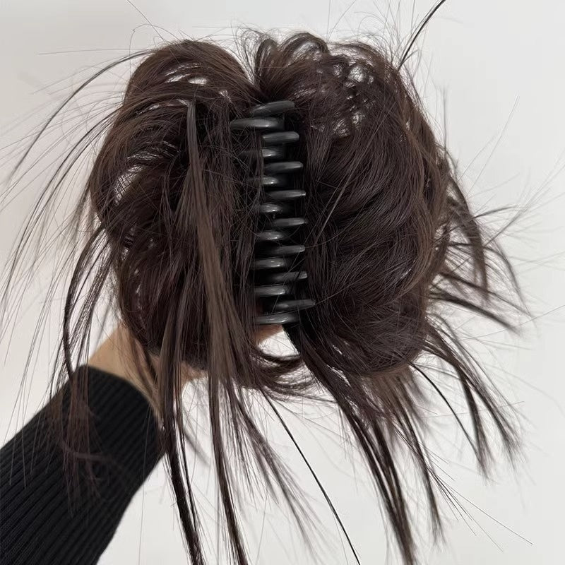 Wig Chicken Steamed Corn-bread Grip Ponytail High Tie Ponytail
