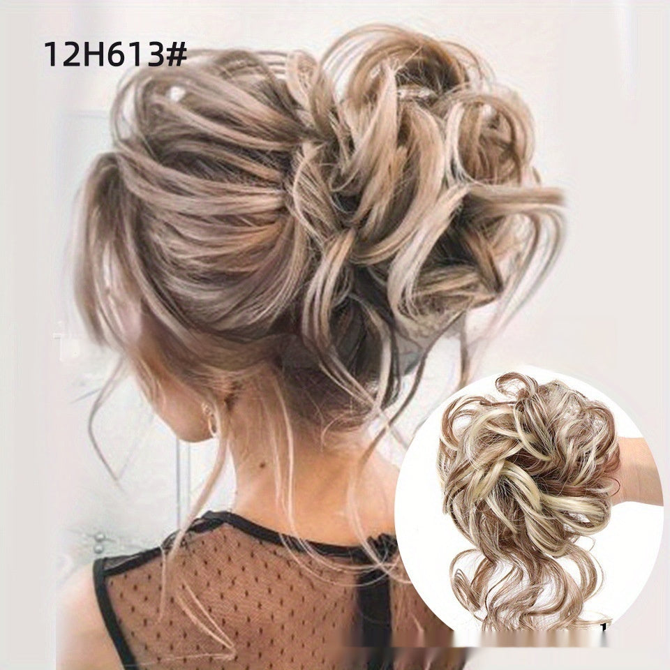 Ponytail Wig Female Short Hair Grip High Ponytail Natural & Fluffy Simulation