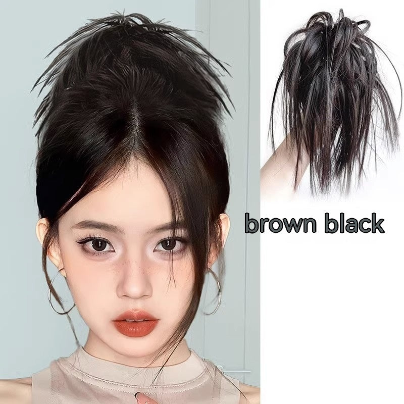 Wig Chicken Steamed Corn-bread Grip Ponytail High Tie Ponytail